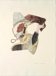 Jonathan Hammer, Kovno, 2009, from a portfolio of 12 etchings, 29 3/4 x 21 5/8 inches. Courtesy MIYAKO YOSHINAGA art prospects.