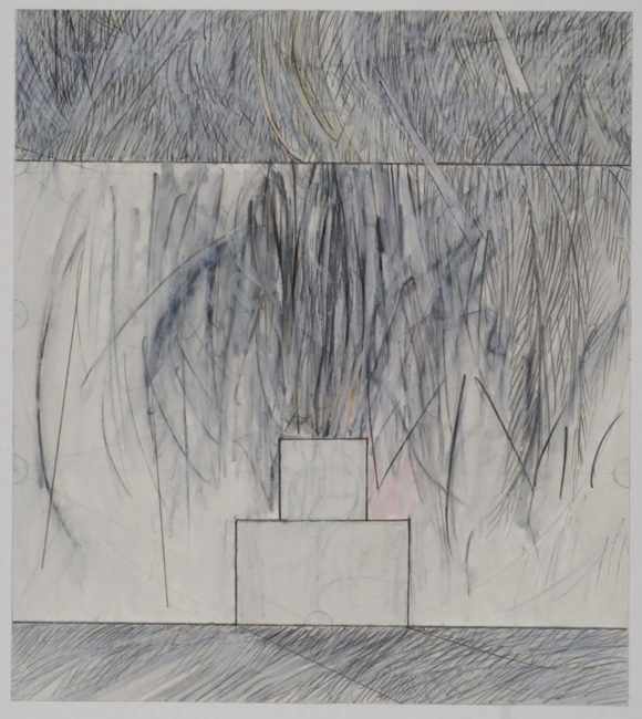 Robert Kirschbaum, Akedah #40, 2008-2009, mixed media on paper, 9 x 8 inches. Courtesy of the artist.