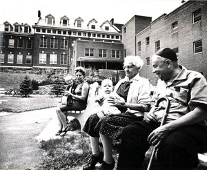 Residents with visitors