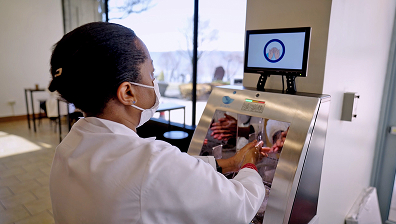 High tech handwashing stations to minimize spread of viruses
